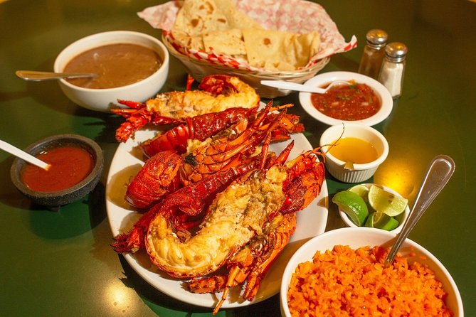 Tour of San Diego>Rosarito >Giant Christ>Puerto Nuevo Lobster - Giant Christ: plan for a photo stop, not a full detour