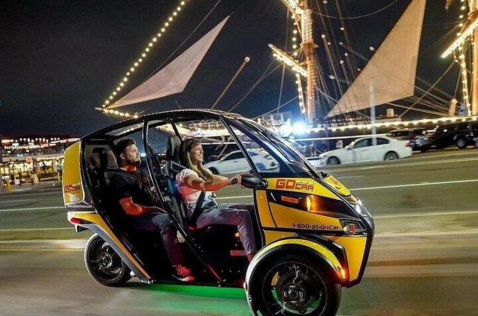Viator Exclusive GoCar After Dark: Self-Guided Tour of Gaslamp and Balboa Park - Seaport Village break: snack time without derailing the plan